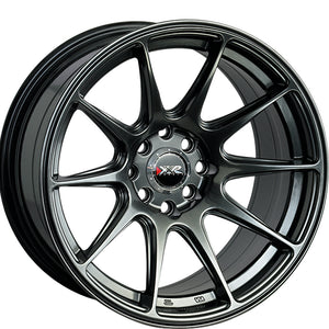 XXR 527 17X7.5 4-98 73.1 Hub +40 Offset Chromium Black Wheel Rim