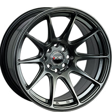 XXR 527 15X8 4-100 73.1 Hub +20 Offset Chromium Black Wheel Rim