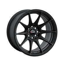 XXR 527 17X7.5 5-100 73.1 Hub +40 Offset Flat Black Wheel Rim