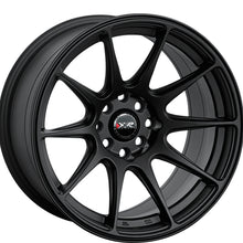 XXR 527 17X7.5 5-100 73.1 Hub +40 Offset Flat Black Wheel Rim