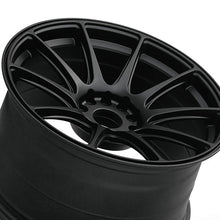 XXR 527 17X7.5 5-100 73.1 Hub +40 Offset Flat Black Wheel Rim