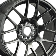 XXR 530 16X8 4-100 73.1 Hub +20 Offset Chromium Black Wheel Rim