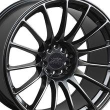 XXR 550 18X8.75 5-100 73.1 Hub +36 Offset Chromium Black Wheel Rim
