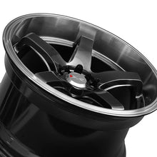 XXR 555 18X10 5-100 73.1 Hub +25 Offset Chromium Black / ML Wheel Rim