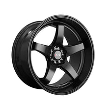 XXR 555 18X8.5 5-100 73.1 Hub +35 Offset Flat Black Wheel Rim