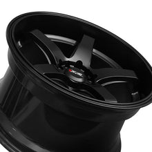 XXR 555 17X8 5-100 73.1 Hub +35 Offset Flat Black Wheel Rim