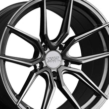 XXR 559 20X8.5 5-120 73.1 Hub +38 Offset Chromium Black Wheel Rim