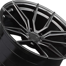 XXR 559 20X8.5 5-4.5 73.1 Hub +38 Offset Chromium Black Wheel Rim