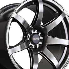 XXR 560 18X8.5 5-100 73.1 Hub +35 Offset Chromium Black Wheel Rim