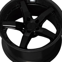 XXR 569 18X10 5-100 73.1 Hub +35 Offset Flat Black / Gloss Black Lip Wheel Rim