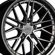 XXR 571 20X9 5-4.5 73.1 Hub +35 Offset Chromium Black Wheel Rim