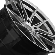 XXR 577 18X9.5 5-4.5 73.1 Hub +20 Offset Chromium Black Wheel Rim